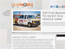 Tablet Screenshot of gearworksmedia.com